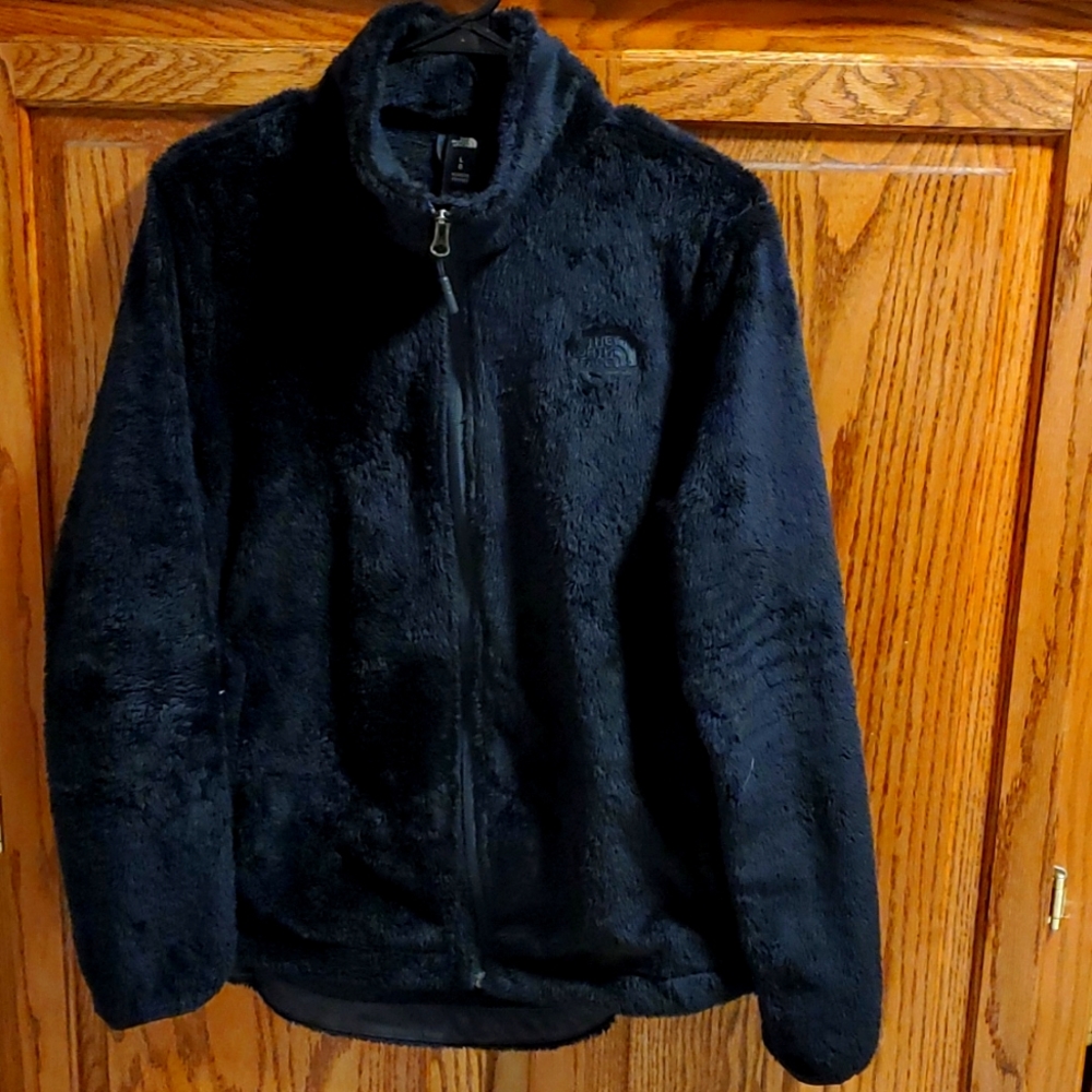 The North Face Women's Osito 2 Fleece Jacket Full Zip Black Large